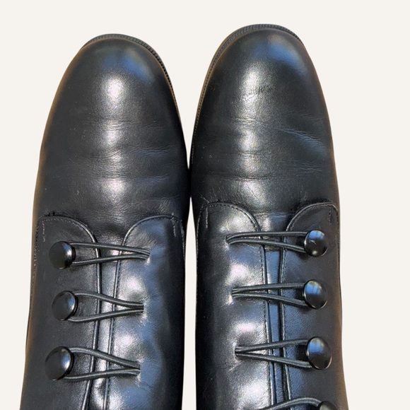 Munro Black Button Closure Victoria Style Booties Women Size 7.5 N Made in USA - Picture 9 of 11